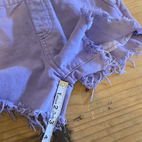 BDG Women's Purple Short Overalls - Picture 5 of 7